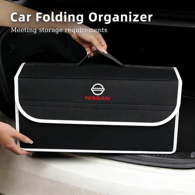 BQCABI1 Hub Cap Car Trunk Storage Box Folding Waterproof Organizing Tool Box For Nismo Xtrail Qashqai Juke Note Leaf Sentra Teana