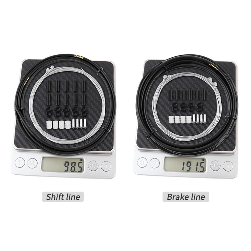 MUQZI Fahrrad Schaltgetriebe Bremskabel Set Übertragungsrohr Kabel Draht Universelles Fahrrad Schalt Bremskabel Kit