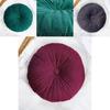 Cozy Round Pumpkin Back Seat Chair Cushion With Soft Velvet Touch And Durable Design