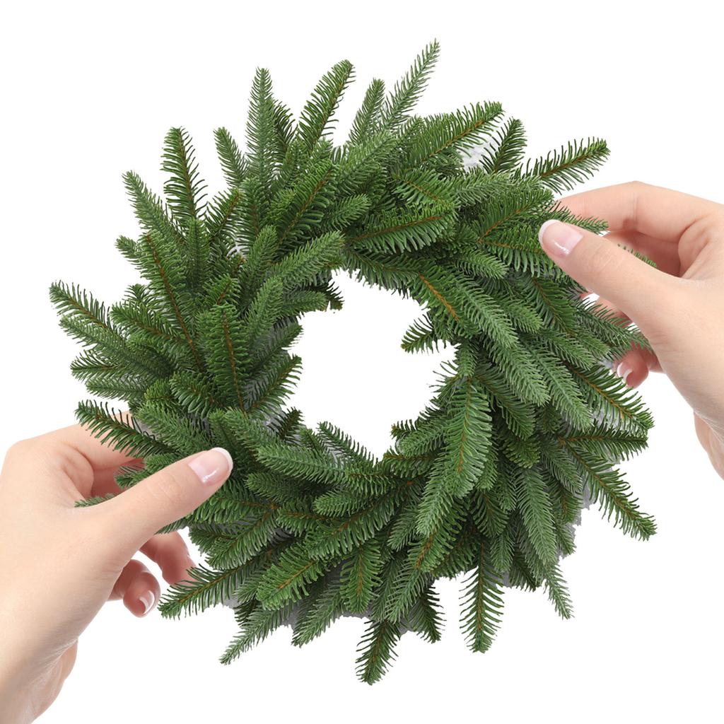 Christmas Garland Christmas Pine Cone Wreath Hanging Ornament for Wedding Party Arch Table Wall Decoration