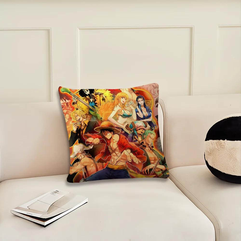 Cartoon Throw Pillow Covers Living Room Decoration Printed Sofa Cushion Cover Polyester Soft Pillowcase