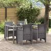 Garden Chair 4 pcs Light Grey 53 x 49 x 85 cm Polypropylene