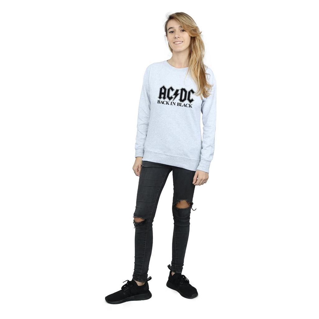 AC/DC Genser med logo for dame
