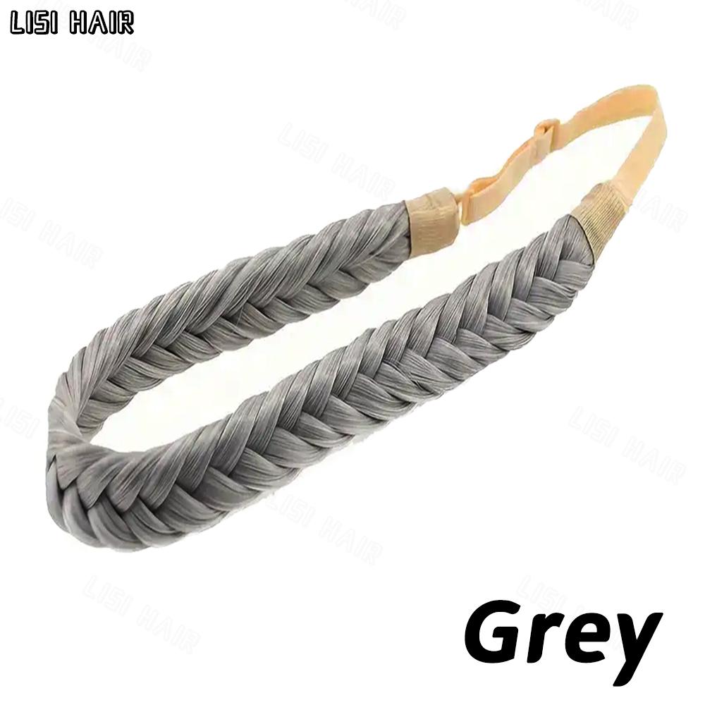 

MISSQUEEN Synthetic 1pc Elastic Braided Hair Extensions Classic Wide Fluffy Braids Wide Fluffy Braids Wide For Women 22cm