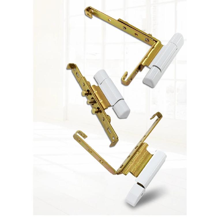 1PCS Carbon Steel Plastic Steel Door and Window Hinge, Balcony Inner and Outer Sliding Window Hinge Hardware Accessories
