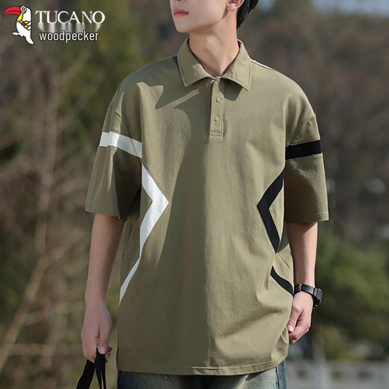 TUCANO Men s Quick-Dry Cool-Feel Short Sleeve Polo Shirt 3XL