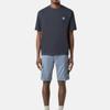 Stone Island Ss25 Compass Patch Ribbed Crew Neck Short Sleeve T-Shirt Men T-Shirts Navy-Blue K1S1521000-34S0115-V0020