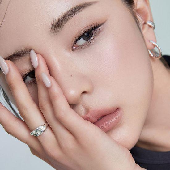 Heart Percent Dot On Mood Edge & Flat Eyebrow 6 Colors (Planned/Individual Product)