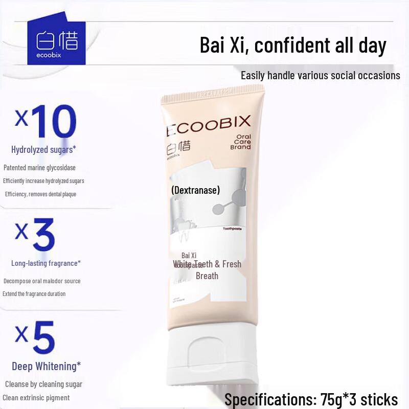 Bai Xi White Peach Oolong Toothpaste