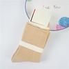 Ladies Spring and Autumn Leisure Colored Candy Color Cotton Socks