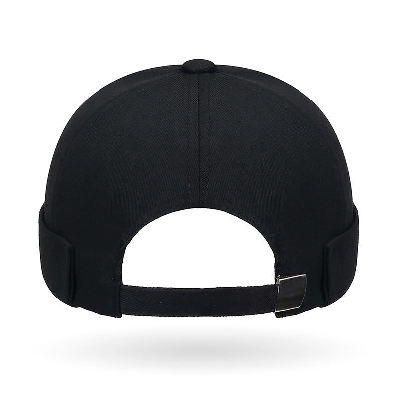 The Embroidered Adjustable Melon Rind Hat Was Not Yet A Hip-hop Tang Hat with A Domed Brim