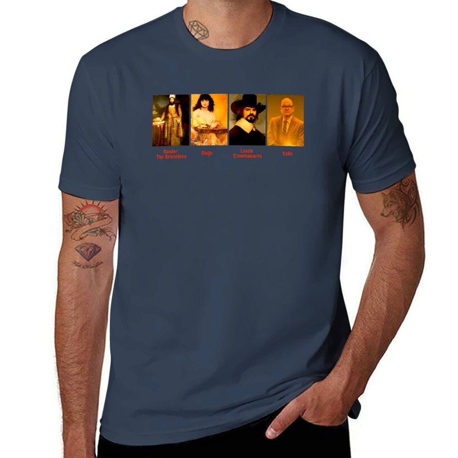 

What We Do In The Shadows TShirt Art Pattern Printed Casual Top S