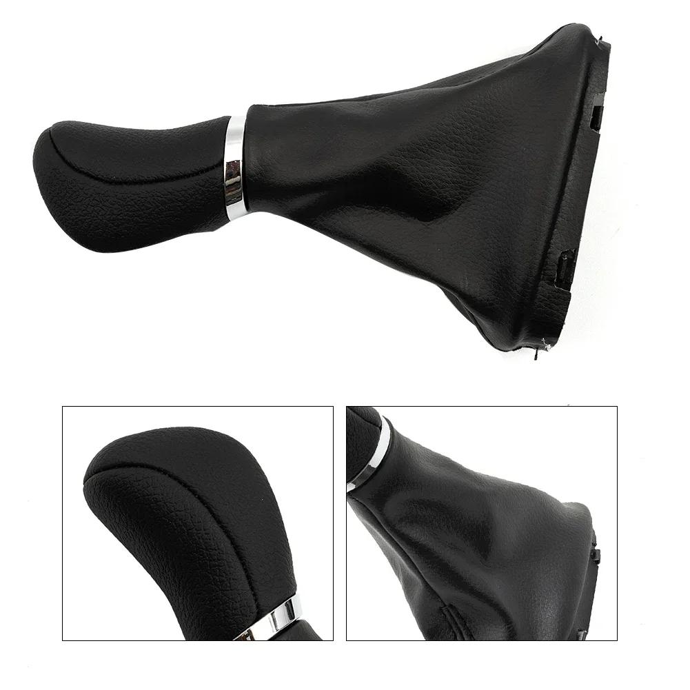 1Pcs Car Gear Shift Knob Fit For Mercedes-Benz W203 W204 Automatic Transmission Plastic+Leather Gear Shift Knob With Gaitor Boot
