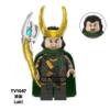 TV6206 Superhrdina Loki Stavebnice Minifigurka, Sběratelská hračka ve stylu Iron Mana, V sáčku