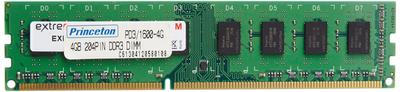 princeton 4 Go 240 broches DIMM PC3-12800 DDR3-1600