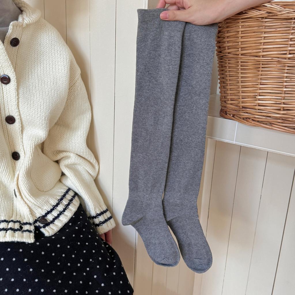 Ioulor Abgabe-Dose Kann Nicht Tropfen Röhre Oberschenkelstrümpfe, Herbst Und Winter College-Stil Knochenlose Wadenstrümpfe, Japanische Und Koreanische Dünne Kniestrümpfe