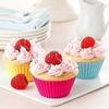 Silicone Cupcake Muffin Baking Cups Liners 36 Pack Reusable Non-stick Cake Molds Sets