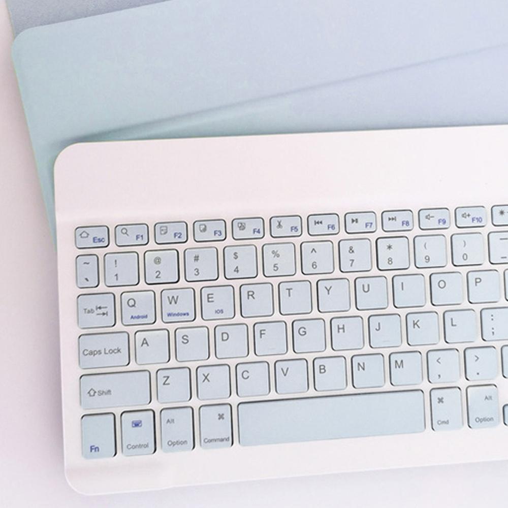 Bluetooth Keyboard Case for Lenovo Tab P12 TB-370 (Blue)