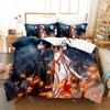 3D Print Sword Art Online Game SAO Bedding Set Single Twin Full Queen King Size Bed Set Adult Kid Bedroom Duvetcover Sets A