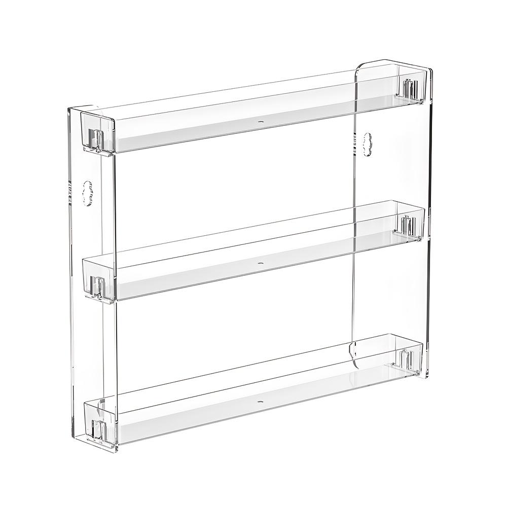 

1pc Acrylic Multi-Layer Storage Rack for Nail Polish,Wall-Mounted with Large Capacity for Floor or Wall Use,Nail Polish Organize чистый