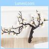Artificial Flower Bonsai Plum Tree With Silk Flowers For Home Decor And Photography Props