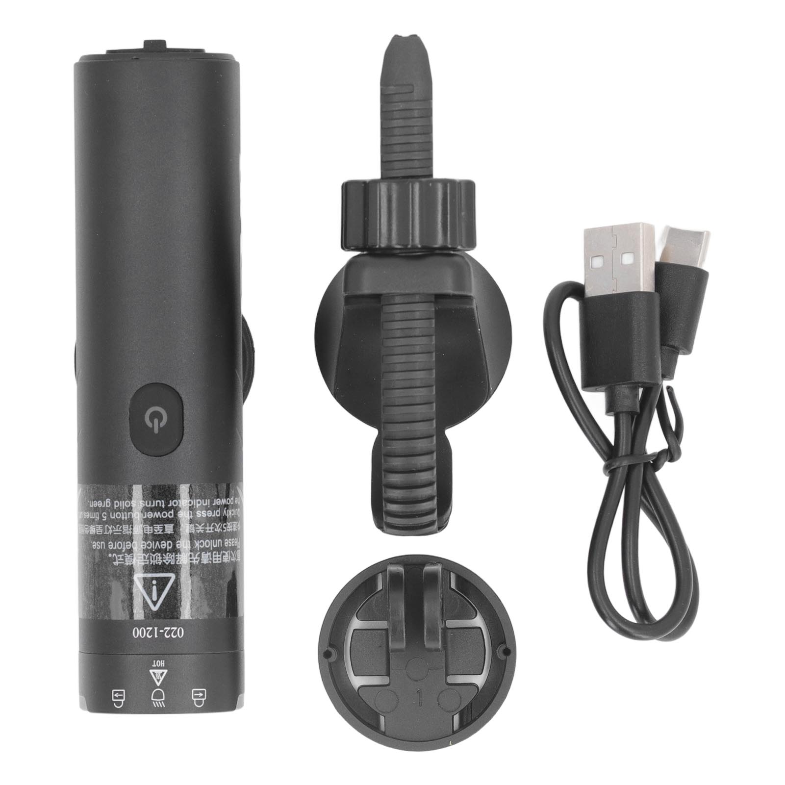 

Велосипедная фара с регулируемой яркостью IP66 Водонепроницаемая 4000 мАч Тип C зарядка передний фонарь для велосипеда