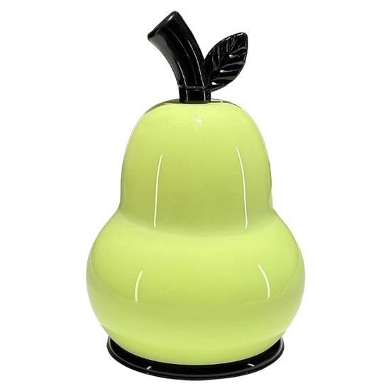 Pear Shaped Toothpick Holder, Large Capacity Covered Toothpick Storage Box, Kitchen Toothpick Dispenser Container with Dust-Proof Lid