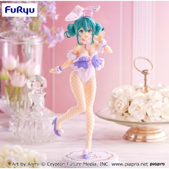 

Hatsune Miku BiCute Bunnies Фигурка Белый кролик лаванда ver FuRyu предзаказ