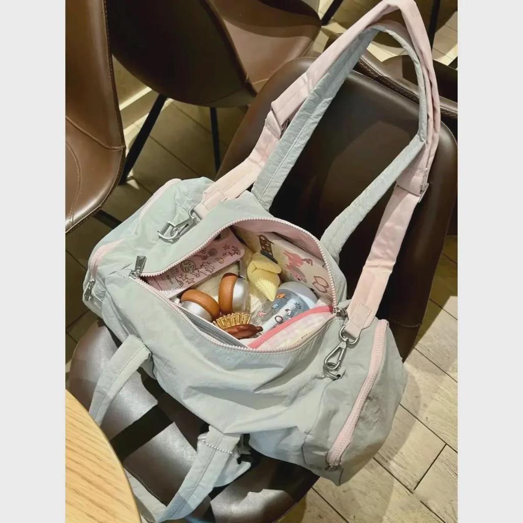 2024 Fashion Handbags: Large-Capacity Fitness Style, Hand/Shoulder Commuter Bag, Small Capacity Option