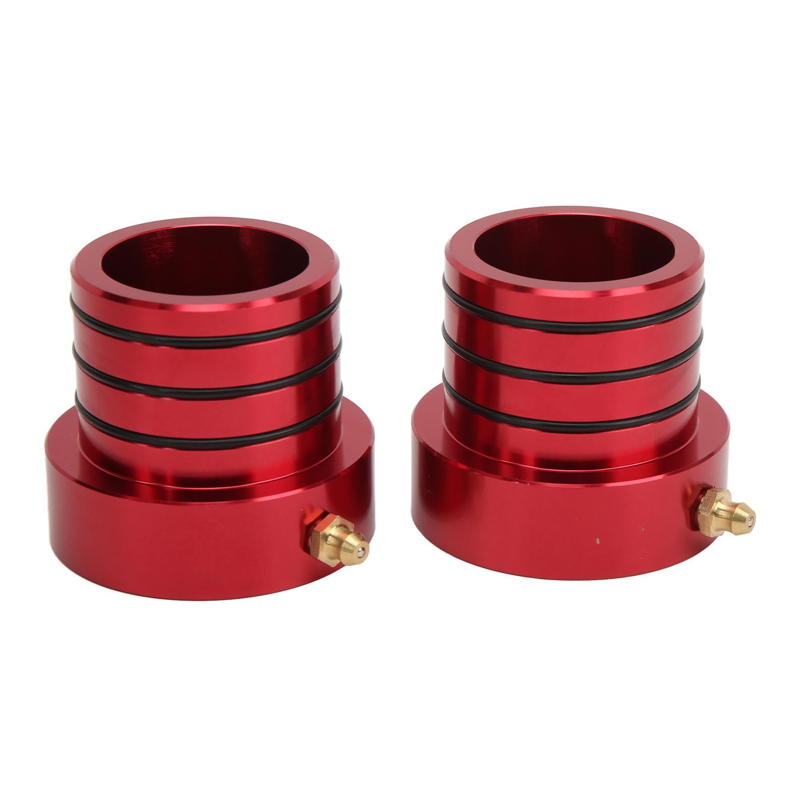 

Комплект из 2 шт. уплотнений для трубок передней оси, алюминиевая заготовка, стойкая к окислению, замена для Jeep Wrangler красный