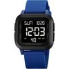 "Waterproof Sports Watch LED Display Backlight Durable Outdoor Adventure Timepiece for Men"