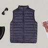 Sleeveless Down Jacket For Men Pure Warm Pocket Vest Coat High Quality Lightweight Down Duck Vest Coats Male