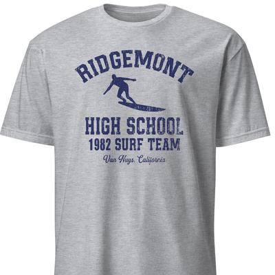 Ridgemont High Surf Team T-Shirt: 80s Movie Tee, Jeff Spicoli Unisex Shirt