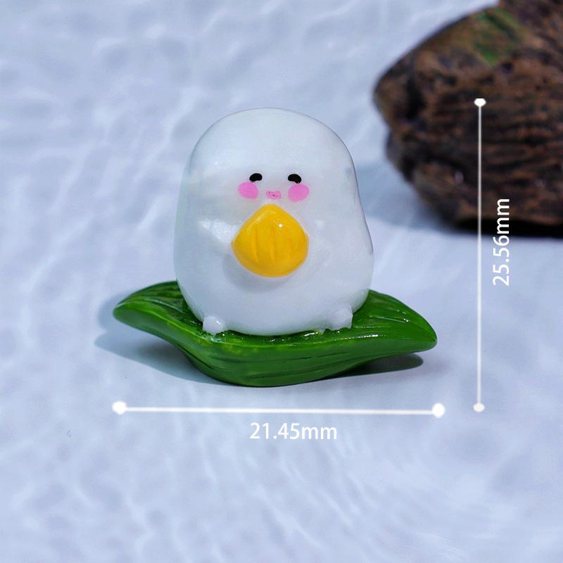 Micro-landscape Ornaments, Dragon Boat Festival Zongzi, Meat Dumplings, Festive Atmosphere Decoration, Tabletop Furnishings, Resin Handicrafts Fairie