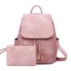 Candy Color Women's Backpack, New Large-capacity Bag, Trendy Bag, Fringed Backpack.