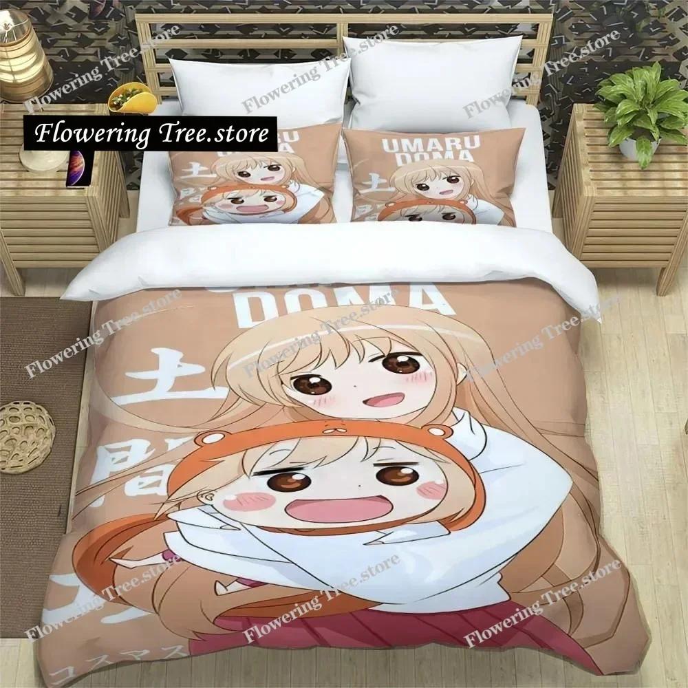 H-Himouto! Pościel z Umaru-chan Poszewki na kołdrę Pościel Pościel do akademika Komplet pościeli Miękki ciepły komplet pościeli