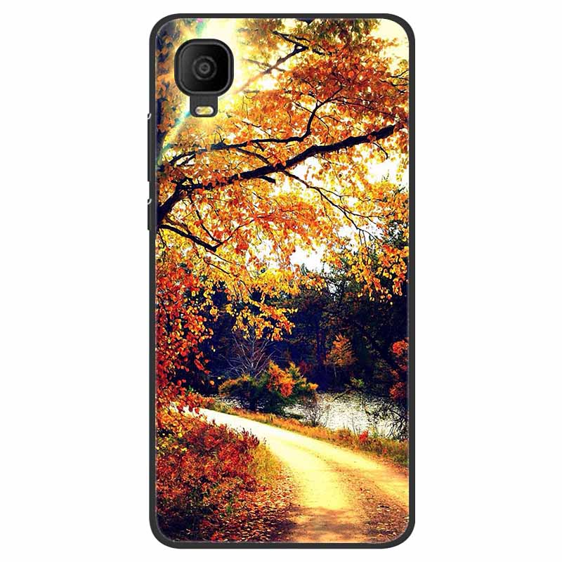 

For TCL A30 Case 5102 Capa Silicone Painted Soft Black Cover for TCL A3 A509DL 2021 Covers ParaTCLA30 A 30 Coque TPU Protective TCL A3 A509DL