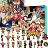 Charming One Piece Luffy Pvc Figurine Blind Box Advent Calendar Gift For Kids