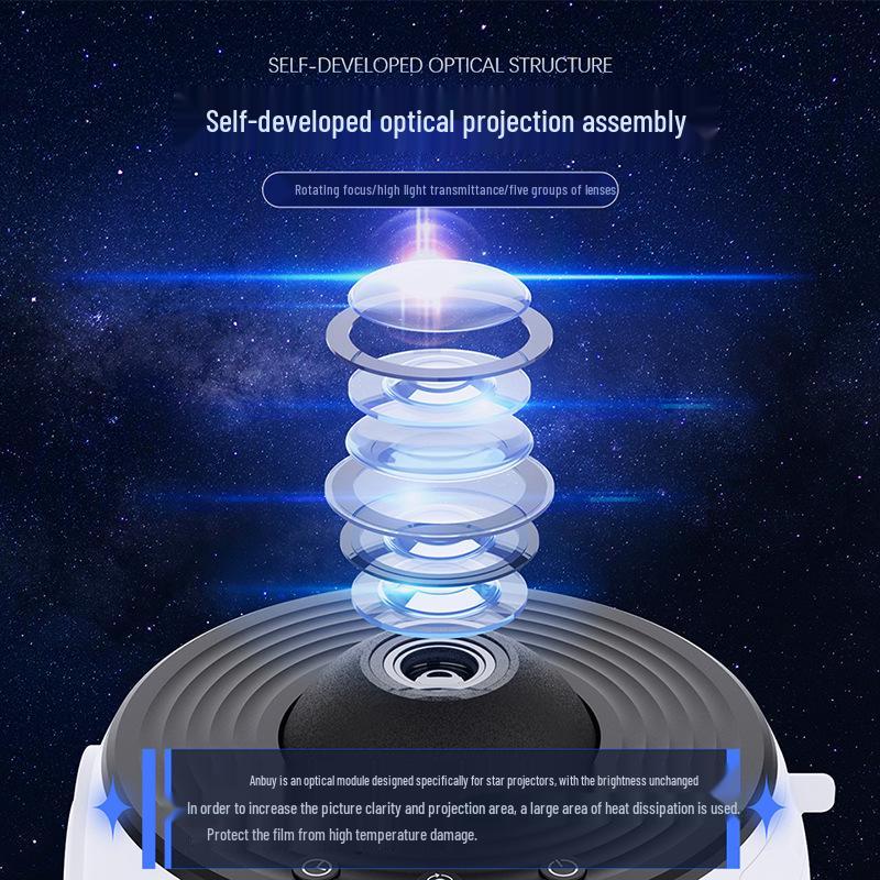 Globe Galaxy Starry Sky Projector: 13 HD Film Sets for Bedroom Ambiance