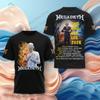 Hip Hop Rock Megadeth Band Canada Tour 2026 3D Print T-shirt Men Women Fashion Short Sleeve Tops Tees Street Vintage Apparels