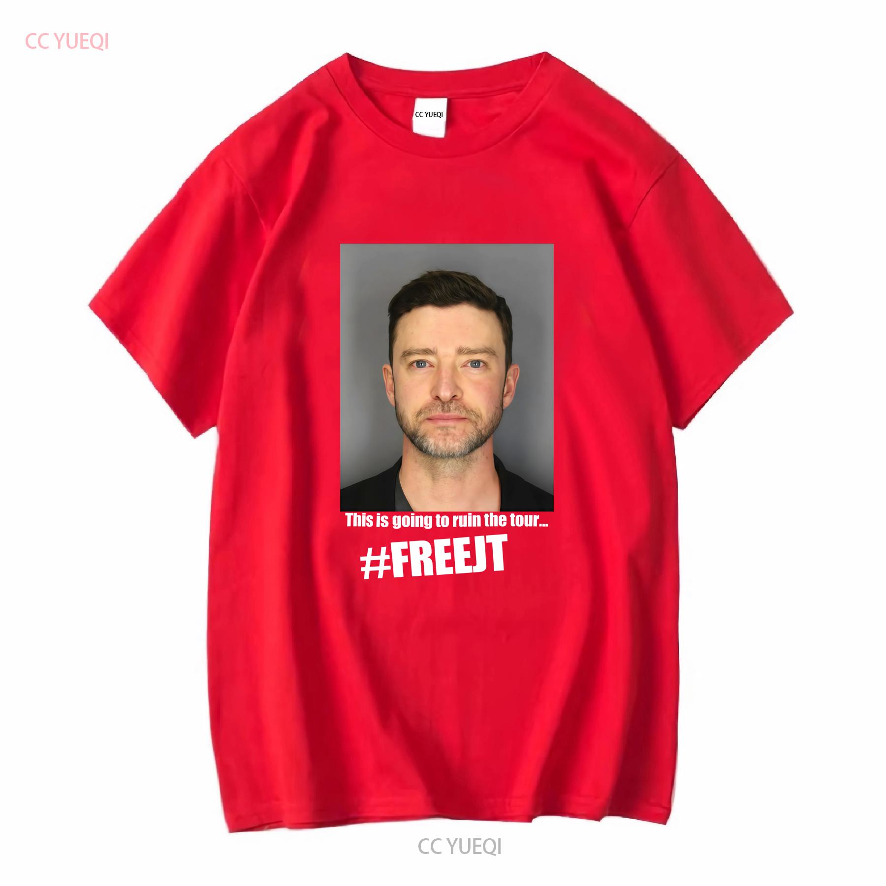 This is going to ruin the tour Justin Timberlake Jail Era T Shirt vintage Washed Unisex Stylish Comfortable Casual homme S