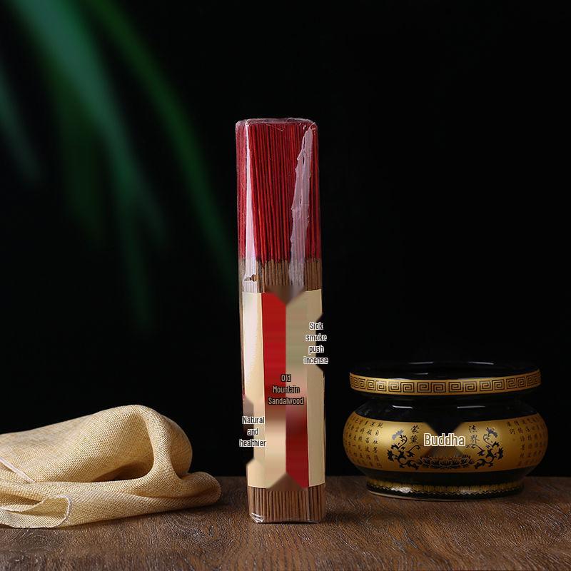 Экологичные бездымные сандаловые благовония для поклонения и подношений с курильницей