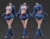 [TOYBARJAPAN] 1/6 Action Figure Accessory Set / Compatible with TBLeague and Other Body Types. VSTOYS 24XG104 Sexy Fashion Beautiful Woman Trendy Deni