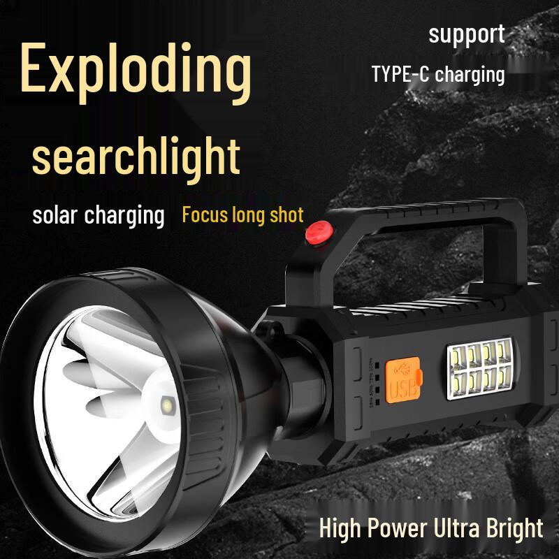 Lurong High-Power Rechargeable LED Outdoor Lighting