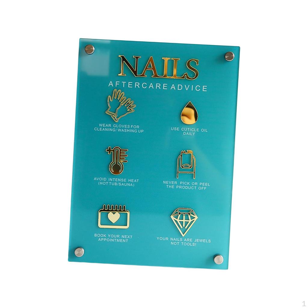 Display Stand, Acrylic Nail Art Accessories Manicure for Tool