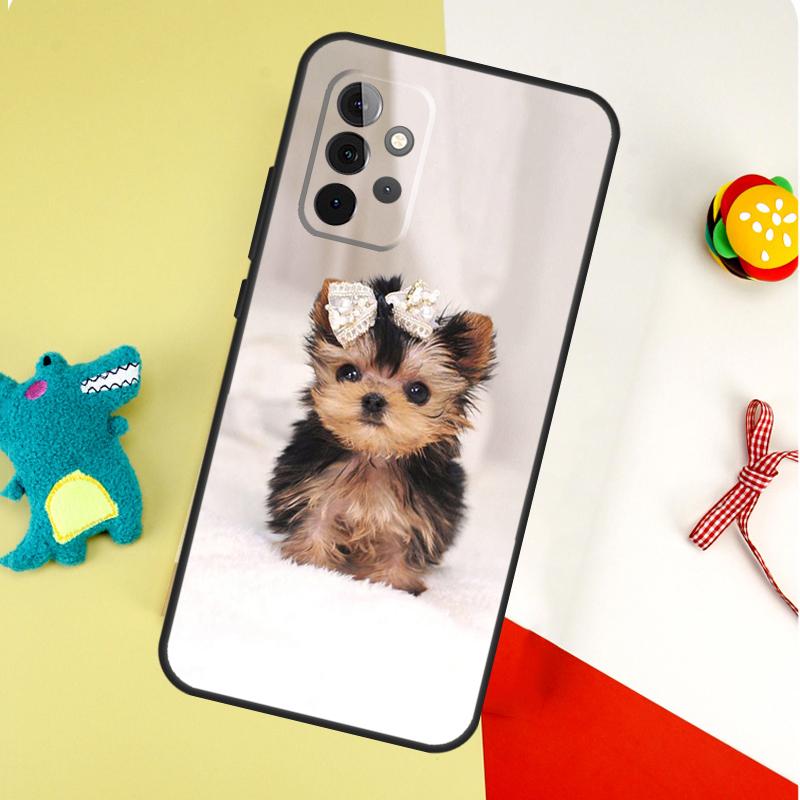 Yorkshire Terrier Dog For Samsung Galaxy A54 A34 A14 A55 A35 A15 A53 A33 A13 A05 A06 A16 A22 A32 A52 Phone Case