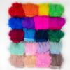 Feather1Meter Marabou Feathers Fringe Trim 8-10CM for Needlework and Handicrafts Feather Dress Accessories Plumes Fringes for Clothes