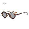 New Retro Small Round Punk Women Sunglasses Fashion Green Shades UV400 Trending Men Leopard Sun Glasses lentes de sol hombre
