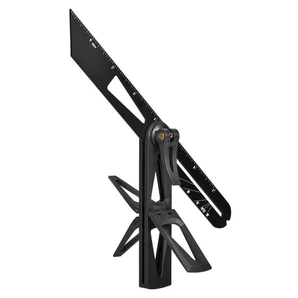 Scriber Marking Ruler Sliding Measuring Tool T Bevel Angle Finder