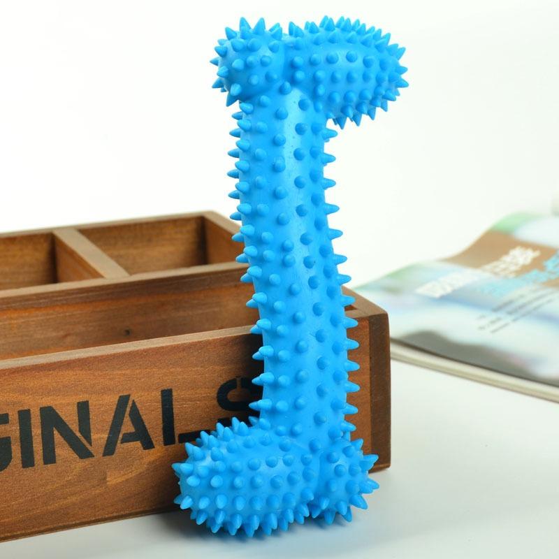 Pet Supplies, Cat and Dog Toys, Spiked Bones, Dog Bites Resistant, Teeth Grinding, Large and Small Sizes